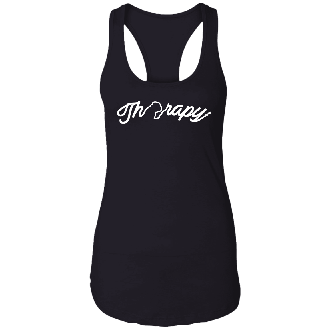 Bulldog Therapy Ladies Ideal Racerback Tank