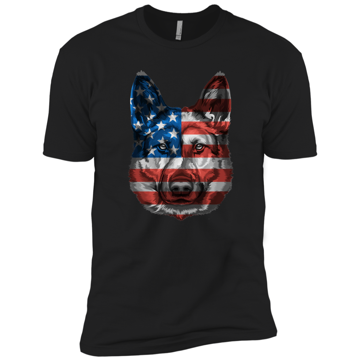 Patriot German Shepherd Cotton T-Shirt