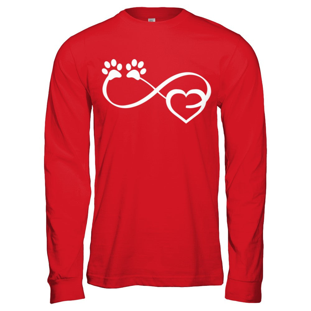 Dog Lover Infinite Love Infinity Symbol Long Sleeve