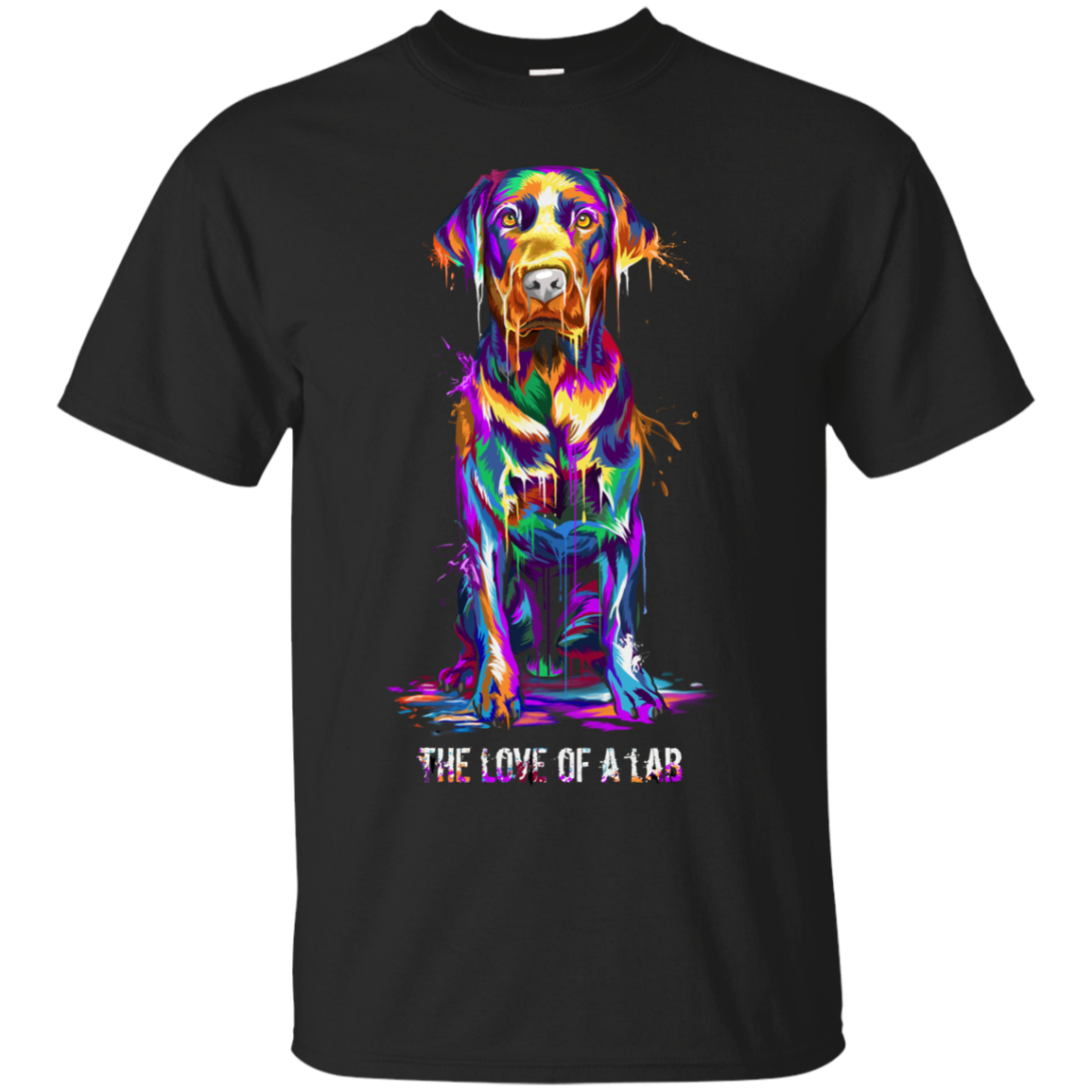 Labrador Retriever Spash Art Unisex T-Shirt