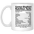 German Shepherd Nutrition Facts Coffee, Tea Mug