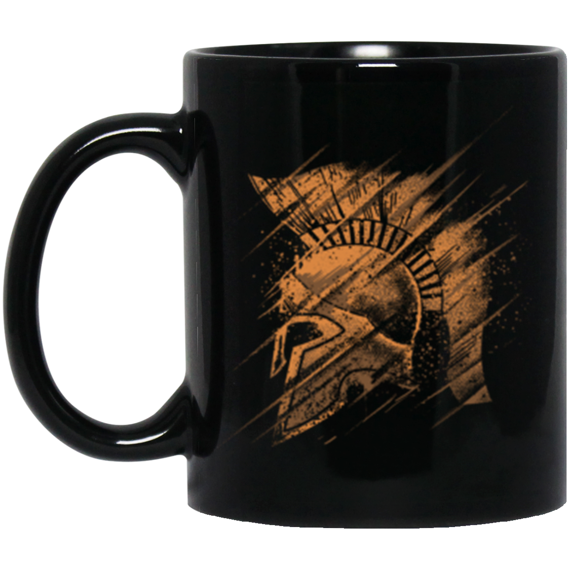 Spartan 11 oz. Black Mug