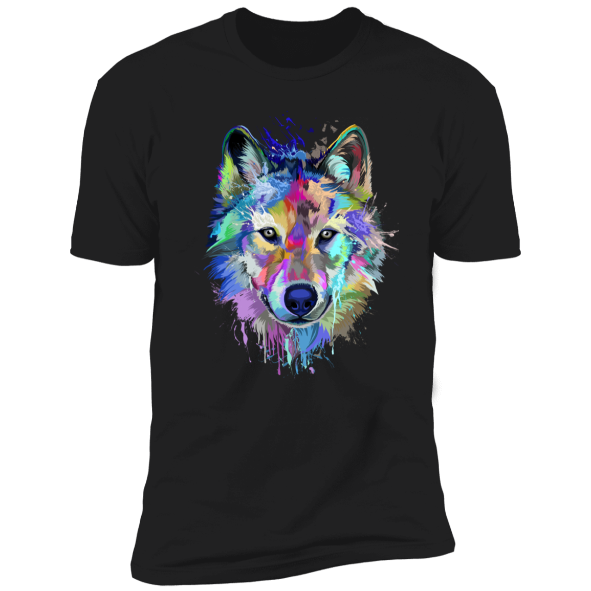 Wolf Splash Short Sleeve Tee