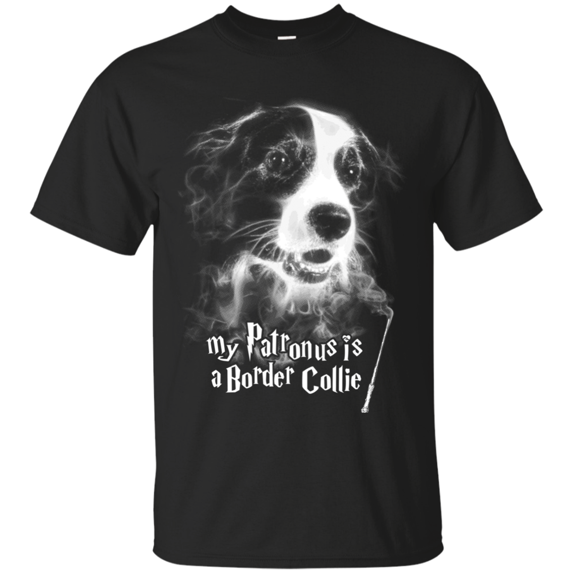 My Patronus is a Border Collie Unisex T-Shirt