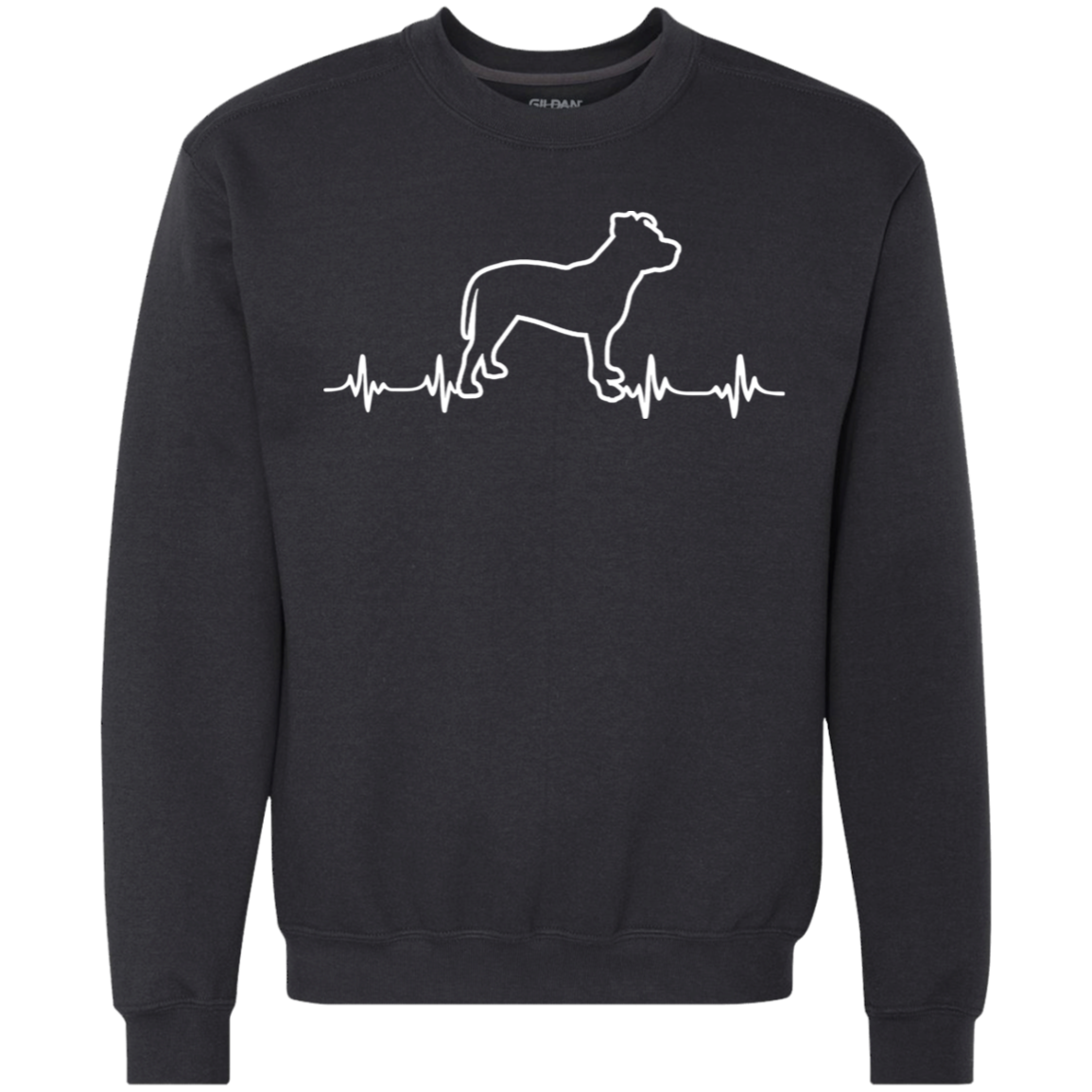 Pit Bull Heartbeat Sweatshirt