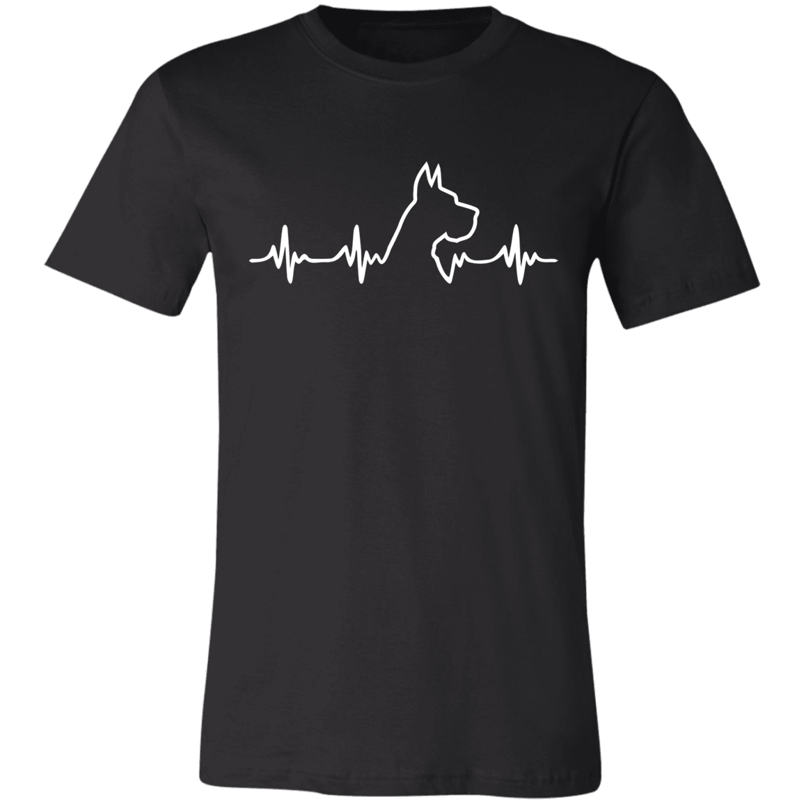 Great Dane Heartbeat T-Shirt