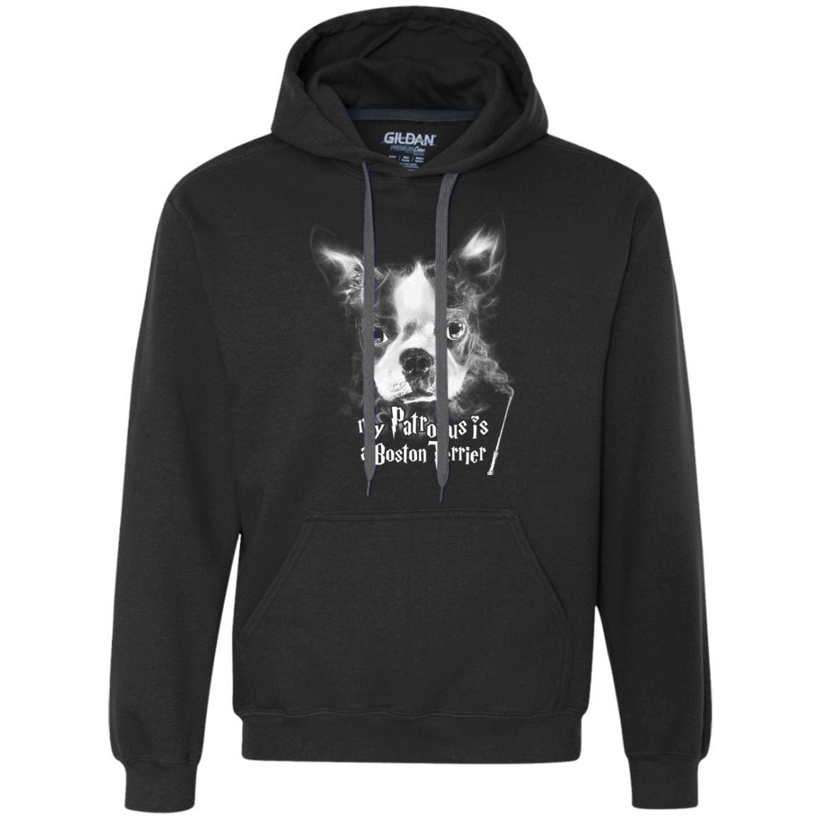 Boston Terrier Patronus Unisex Hoodie