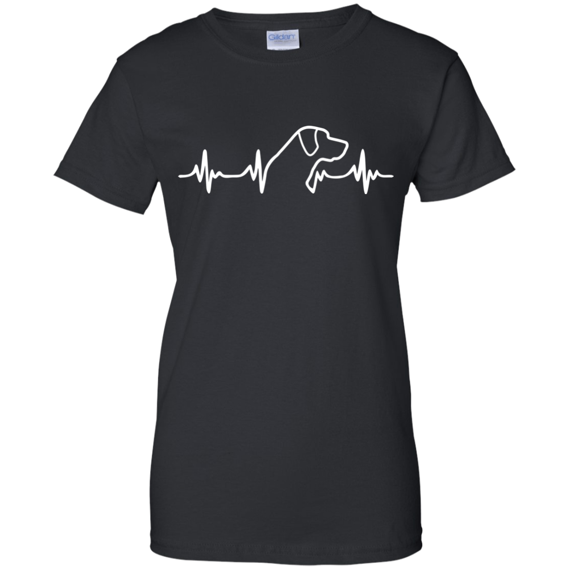 Labrador Retriever Heartbeat Ladies' T-Shirt