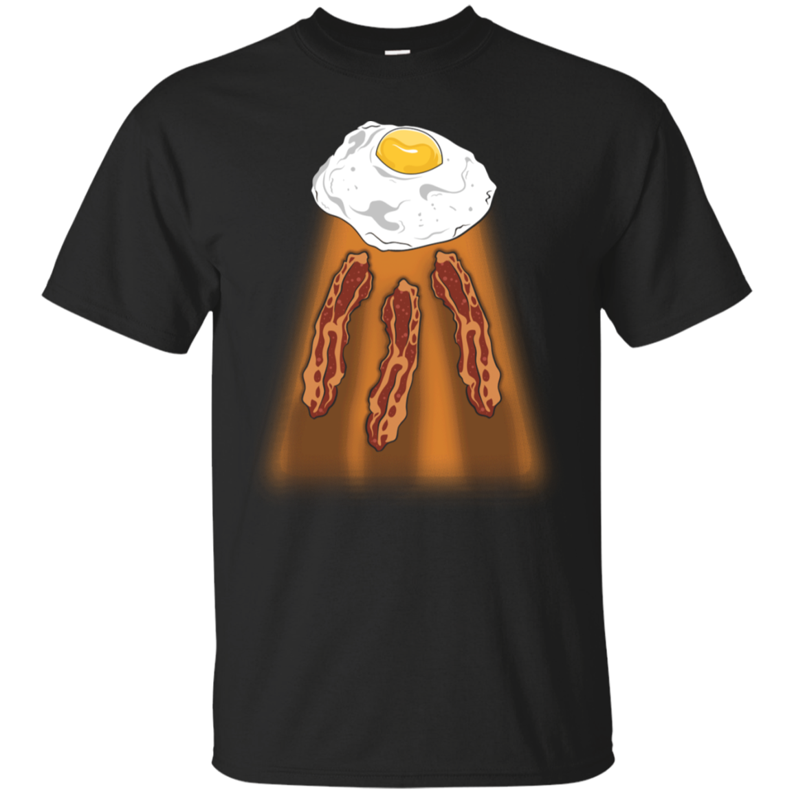 Egg Abducting Breakfast Unisex T-Shirt