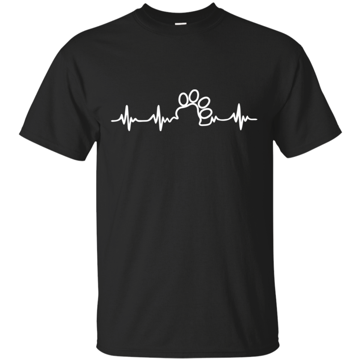 Paw Heartbeat Unisex T-Shirt