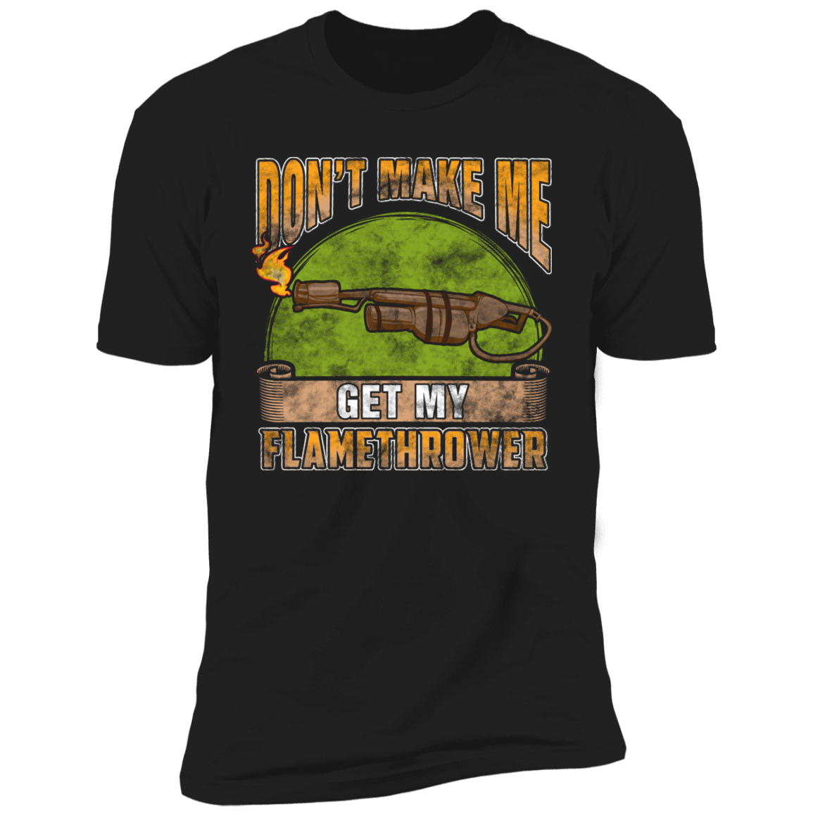 Flamethrower Short Sleeve T-Shirt