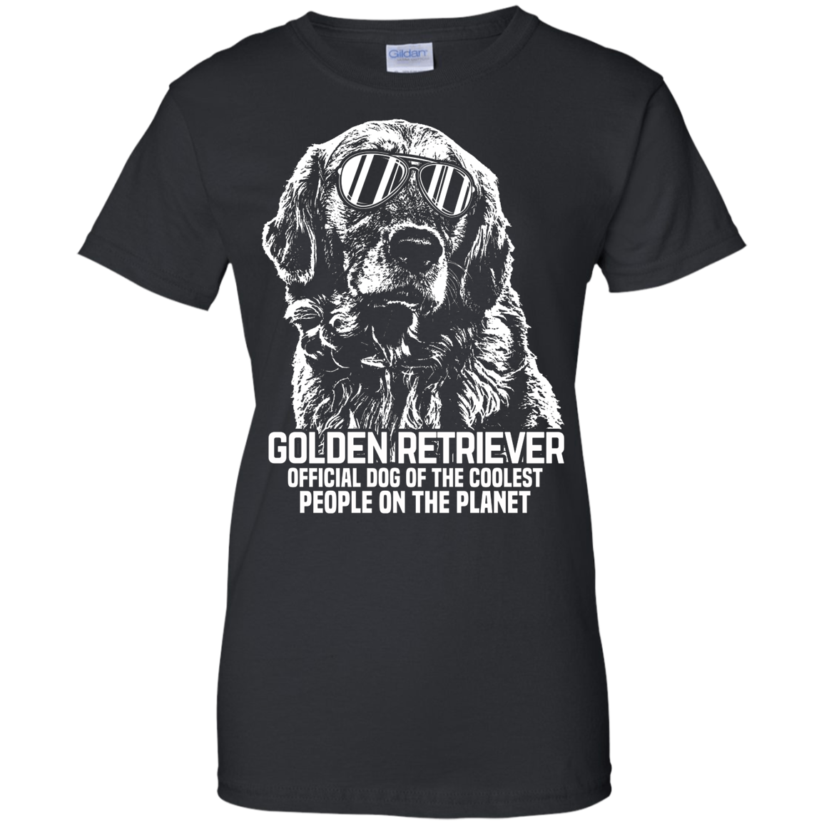 Official Dog Of The Coolest People Ladies' T-Shirt