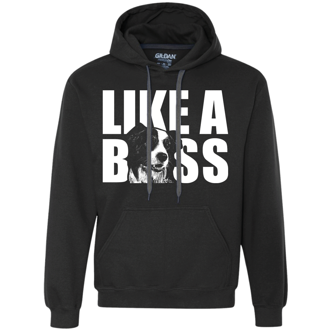 Like a a boss Border Collie Unisex Hoodie