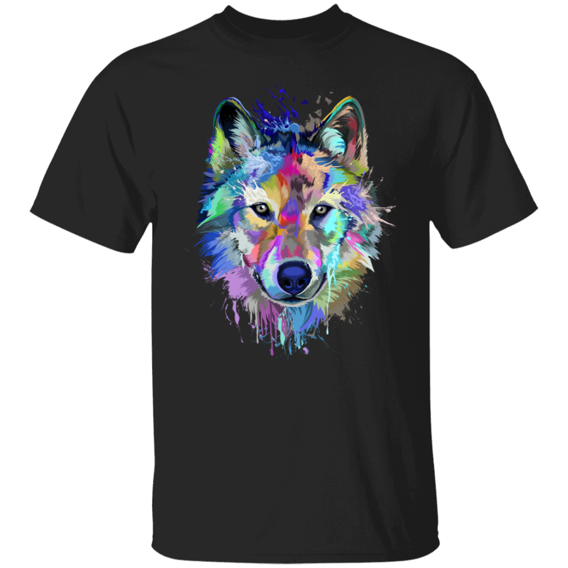 Wolf Splash B T-Shirt