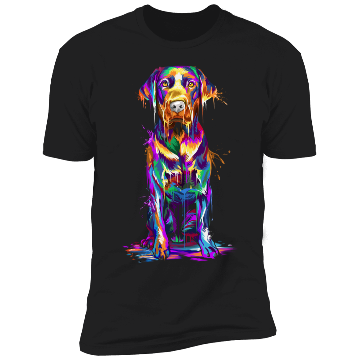 Labrador Splash Art T-Shirt