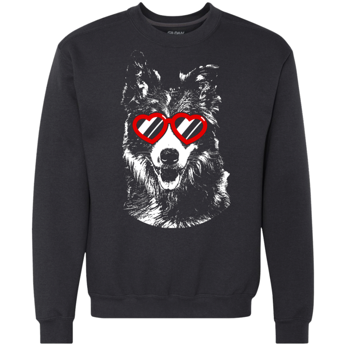 Sharing the love Border Collie Sweatshirt