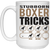 Stubborn Boxer Tricks 15 oz. White Mug