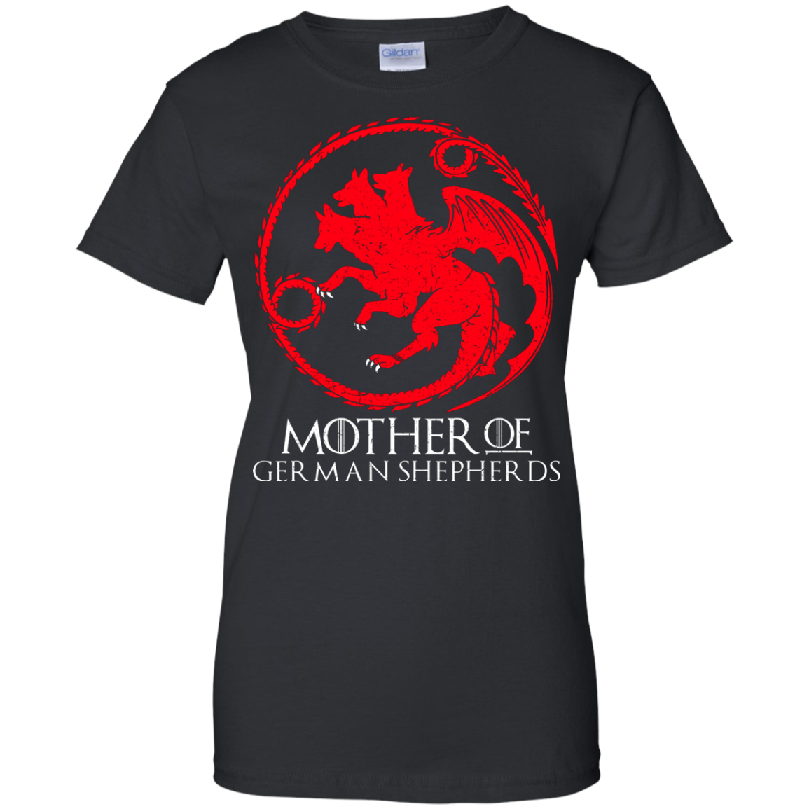 Mother of German Shepherds Ladies' T-Shirt