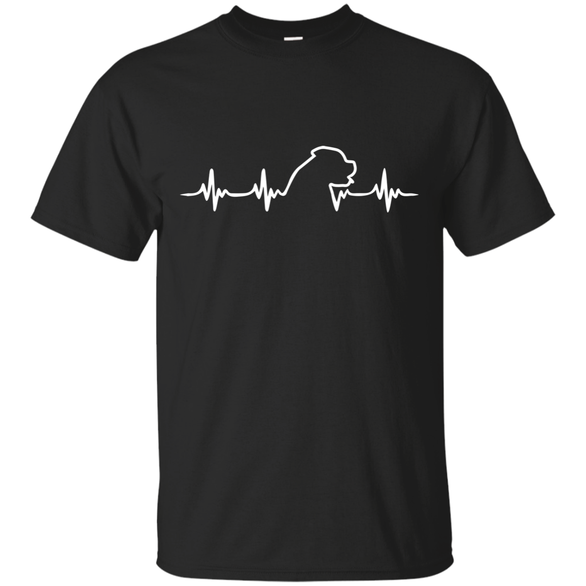 Bullmastiff Heartbeat Unisex T-Shirt