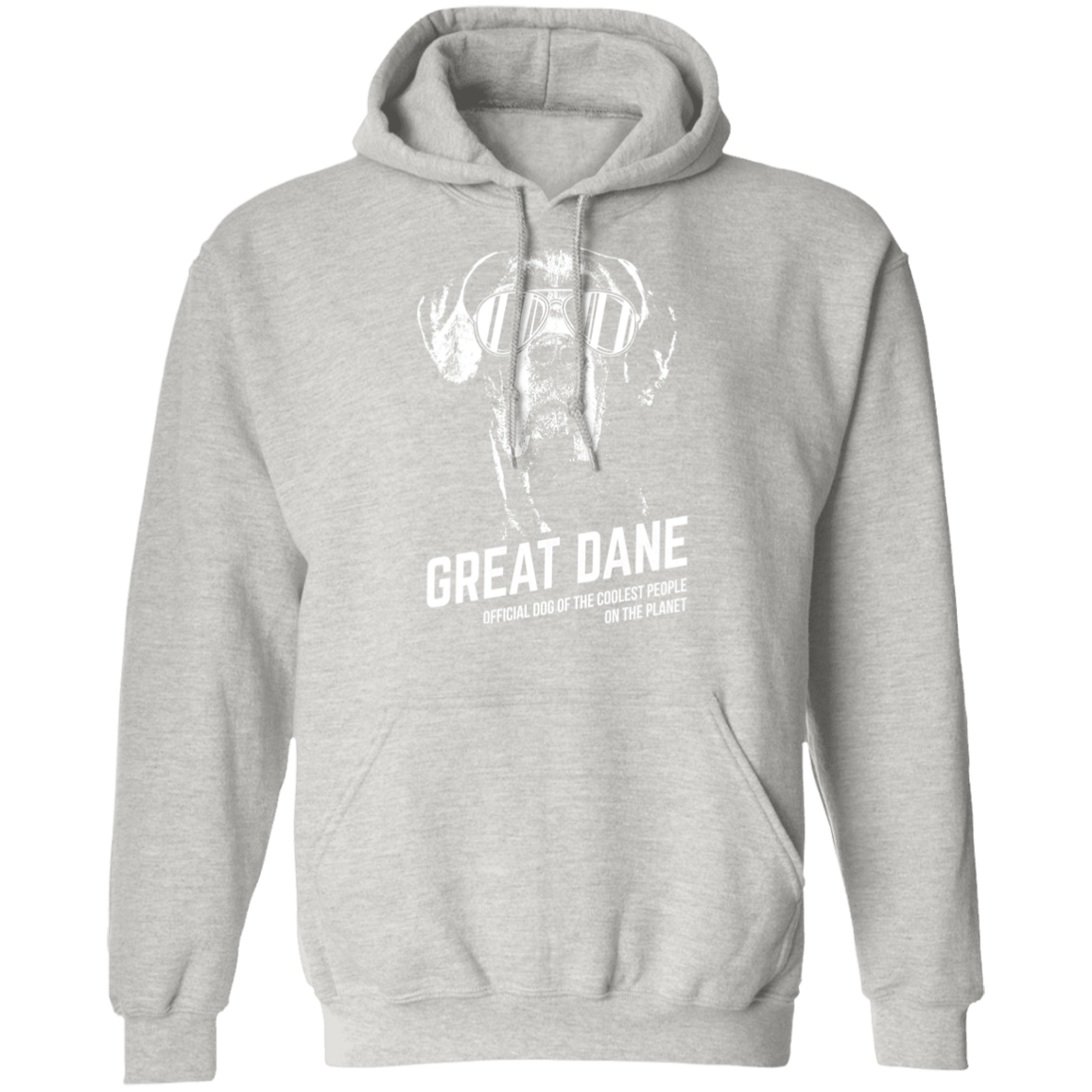 Gread Dane Coolest Great Dane Lovers  Pullover Hoodie