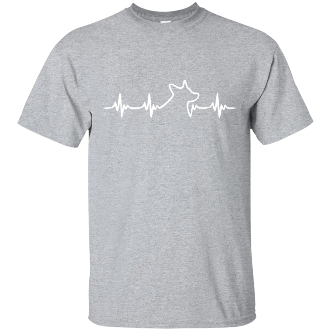 Pembroke Welsh Corgi heartbeat T-Shirt