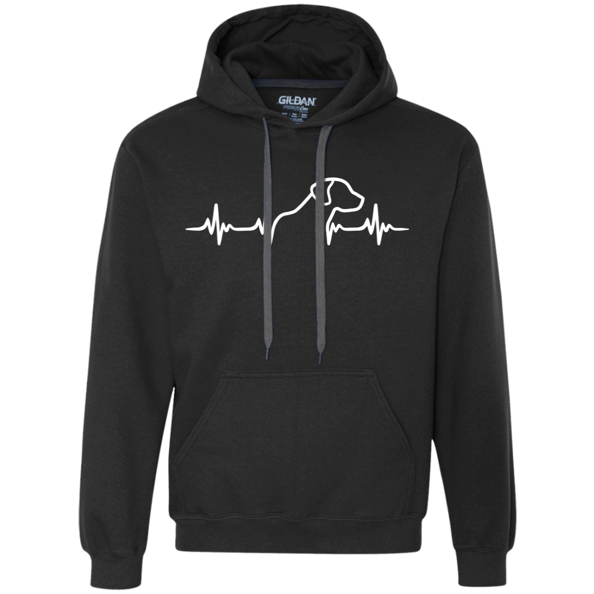 Rhodesian Ridgeback Heartbeat Unisex Hoodie