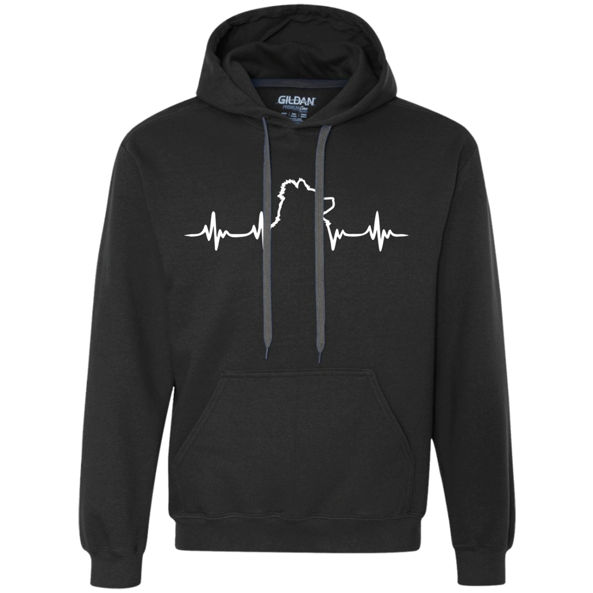 Pomeranian Heartbeat Unisex Hoodie