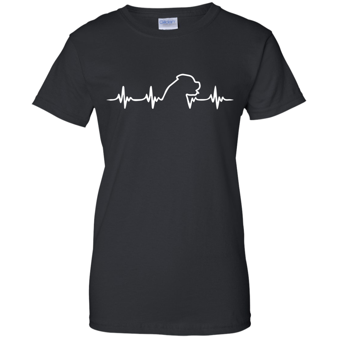 Bullmastiff Heartbeat Ladies' T-Shirt