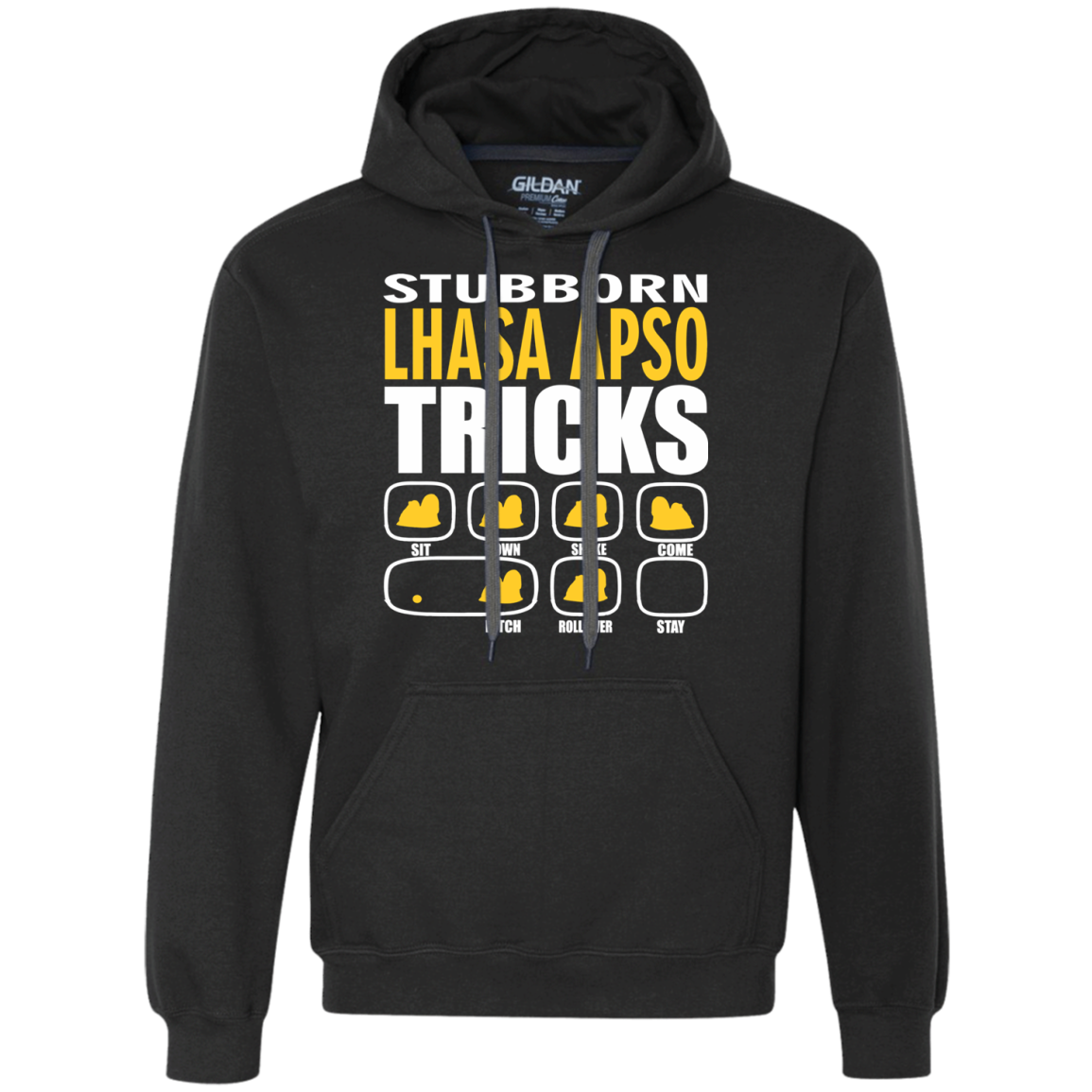 Stubborn Lhasa Apso Tricks Unisex Hoodie