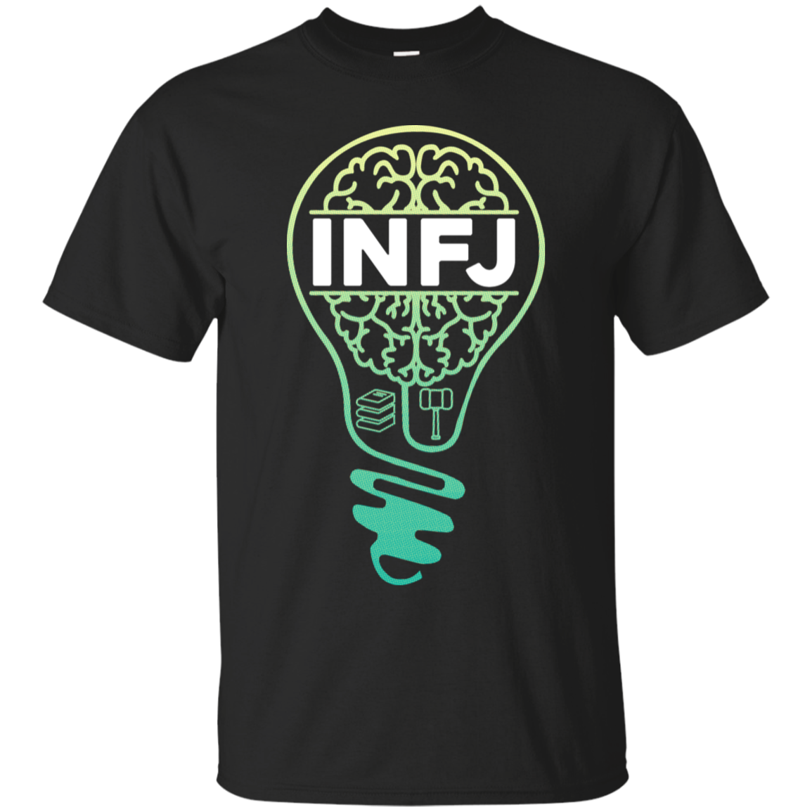 INFJ One Of A Kind Unique Personality Type Introvert Cotton T-Shirt