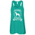 Irish Wolfhound - My Shadow Flowy Racerback Tank