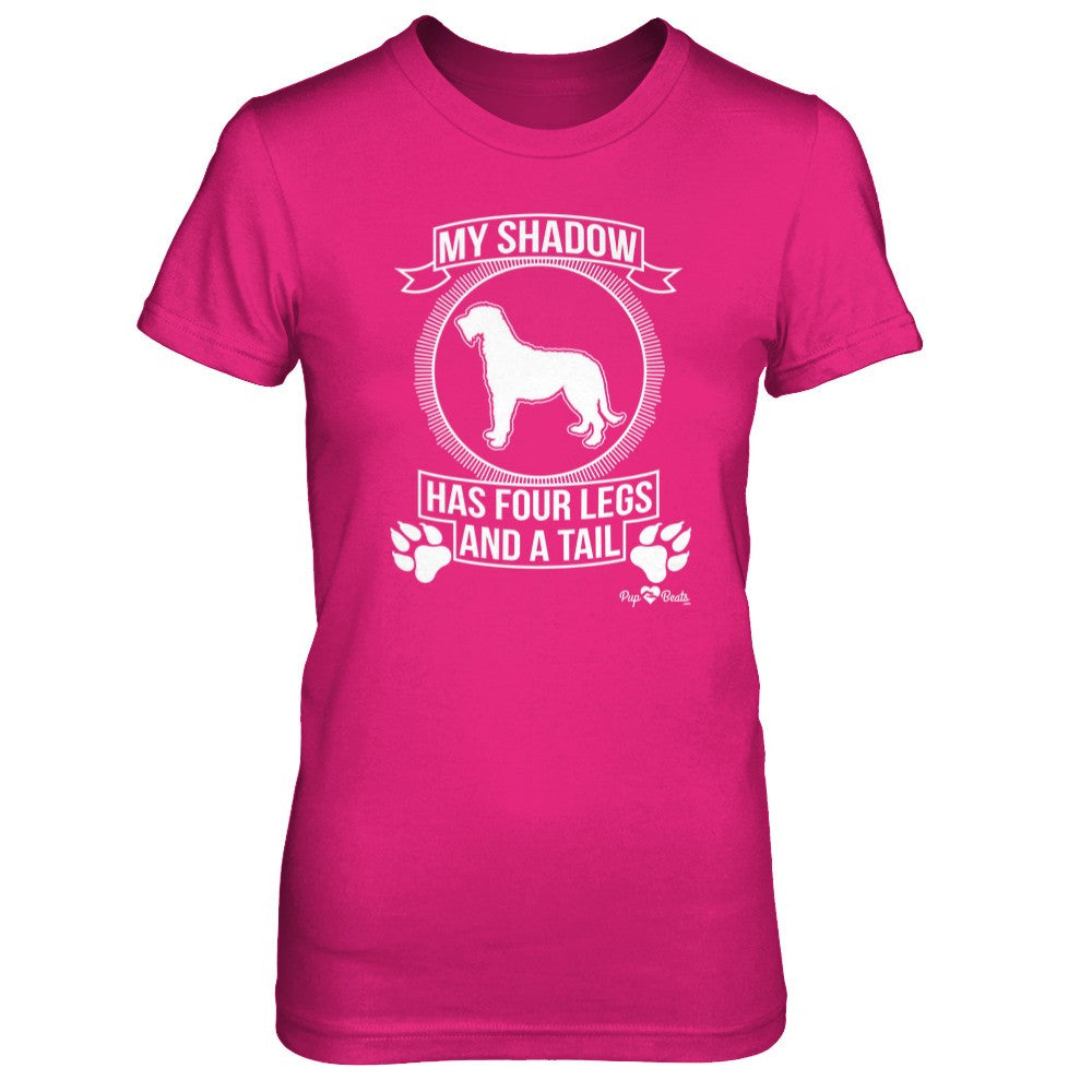 Irish Wolfhound - My Shadow Fitted Short Sleeve Tee